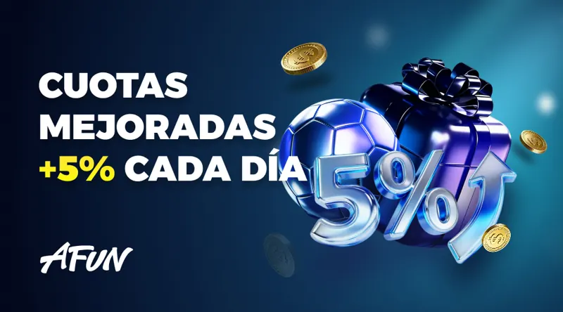 AFUN Mexique : cotes améliorées +5 % chaque jour