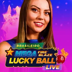 Capa de Mega Fire Blaze Lucky Ball Brasileiro